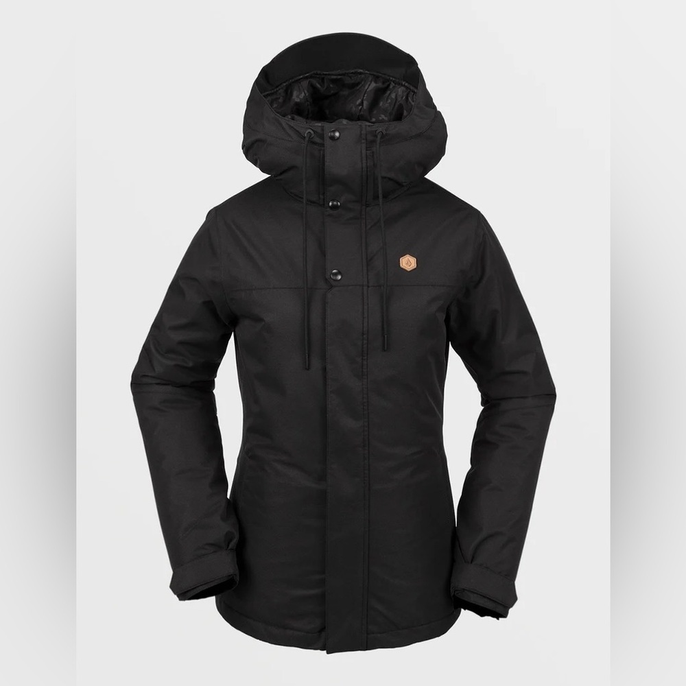 VOLCOM Bolt Womens Insulated Snow Jacket Black New With Tags Ski Small
